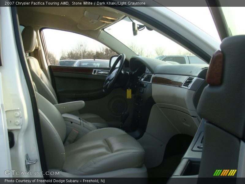 Stone White / Dark Khaki/Light Graystone 2007 Chrysler Pacifica Touring AWD