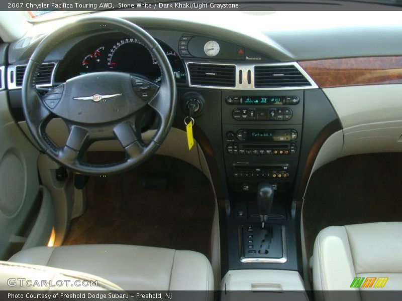 Stone White / Dark Khaki/Light Graystone 2007 Chrysler Pacifica Touring AWD