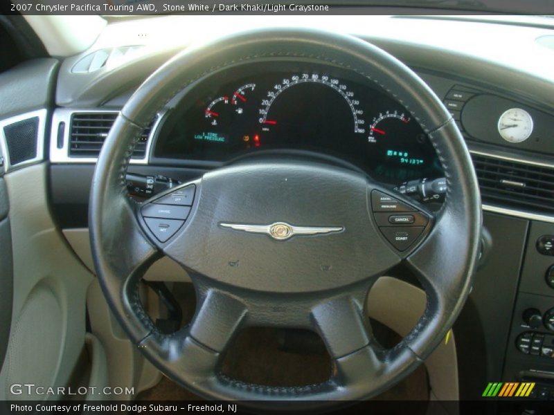 Stone White / Dark Khaki/Light Graystone 2007 Chrysler Pacifica Touring AWD