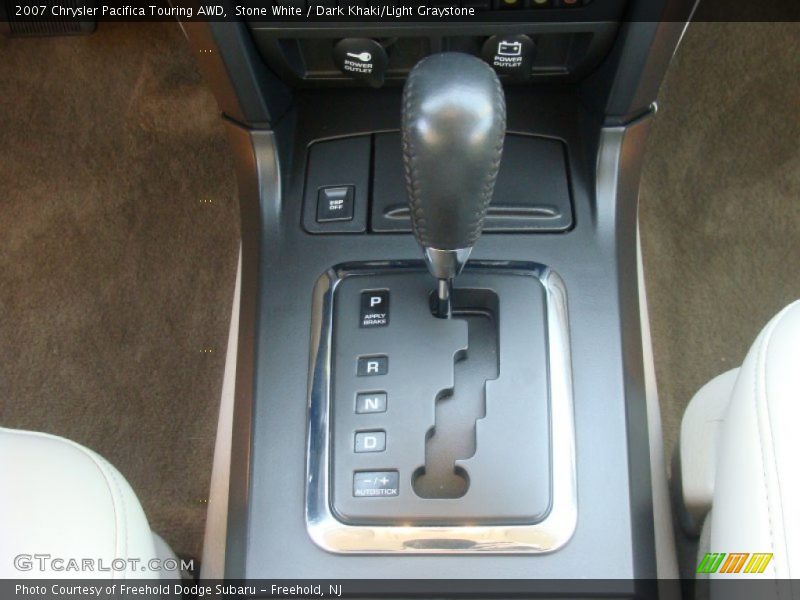 Stone White / Dark Khaki/Light Graystone 2007 Chrysler Pacifica Touring AWD