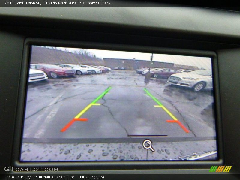 Tuxedo Black Metallic / Charcoal Black 2015 Ford Fusion SE