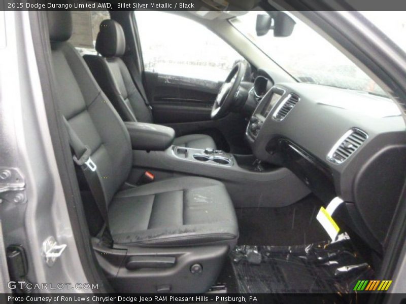 Billet Silver Metallic / Black 2015 Dodge Durango Limited AWD