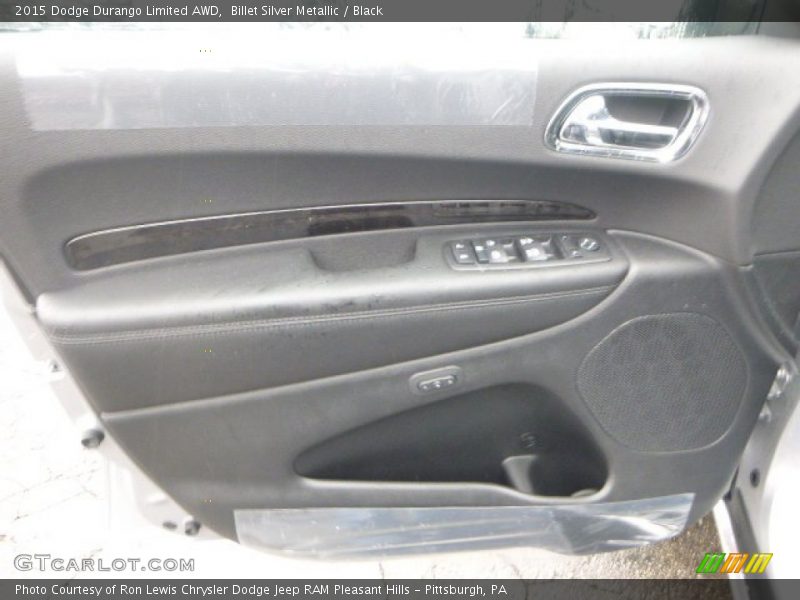 Billet Silver Metallic / Black 2015 Dodge Durango Limited AWD