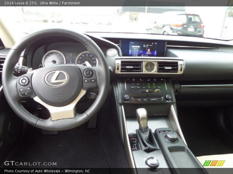 Ultra White / Parchment 2014 Lexus IS 250