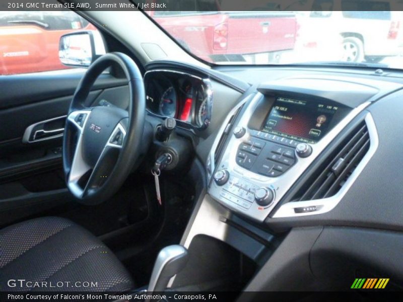 Summit White / Jet Black 2014 GMC Terrain SLE AWD
