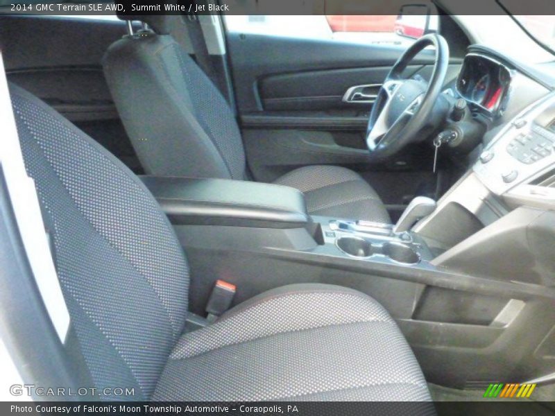 Summit White / Jet Black 2014 GMC Terrain SLE AWD