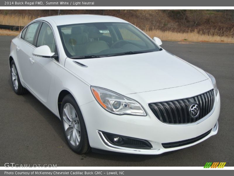 Summit White / Light Neutral 2014 Buick Regal FWD