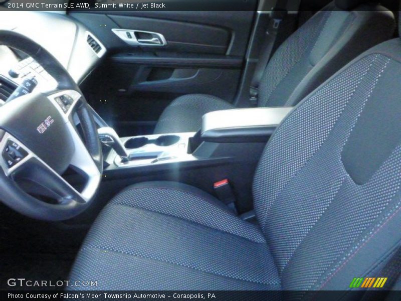 Summit White / Jet Black 2014 GMC Terrain SLE AWD