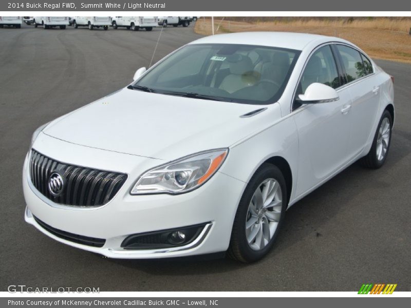Summit White / Light Neutral 2014 Buick Regal FWD