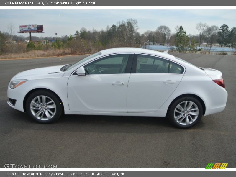Summit White / Light Neutral 2014 Buick Regal FWD