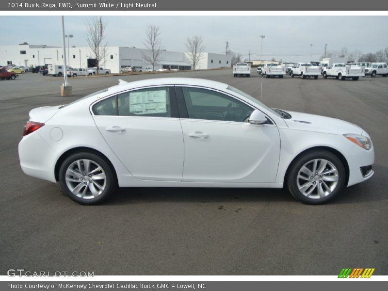 Summit White / Light Neutral 2014 Buick Regal FWD