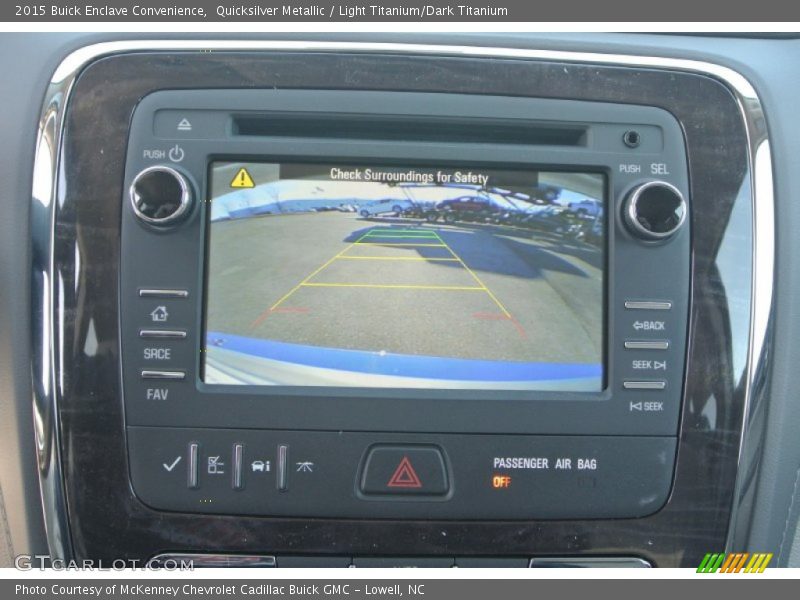 Quicksilver Metallic / Light Titanium/Dark Titanium 2015 Buick Enclave Convenience