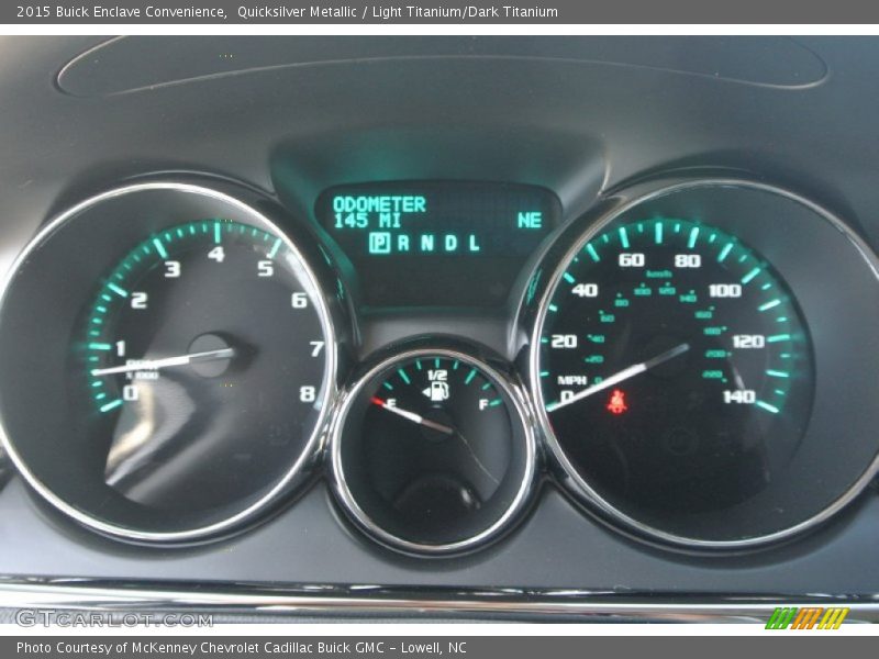 Quicksilver Metallic / Light Titanium/Dark Titanium 2015 Buick Enclave Convenience