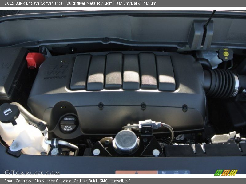 Quicksilver Metallic / Light Titanium/Dark Titanium 2015 Buick Enclave Convenience