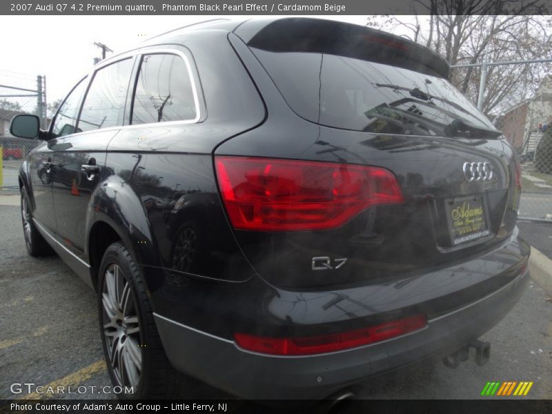 Phantom Black Pearl Effect / Cardamom Beige 2007 Audi Q7 4.2 Premium quattro