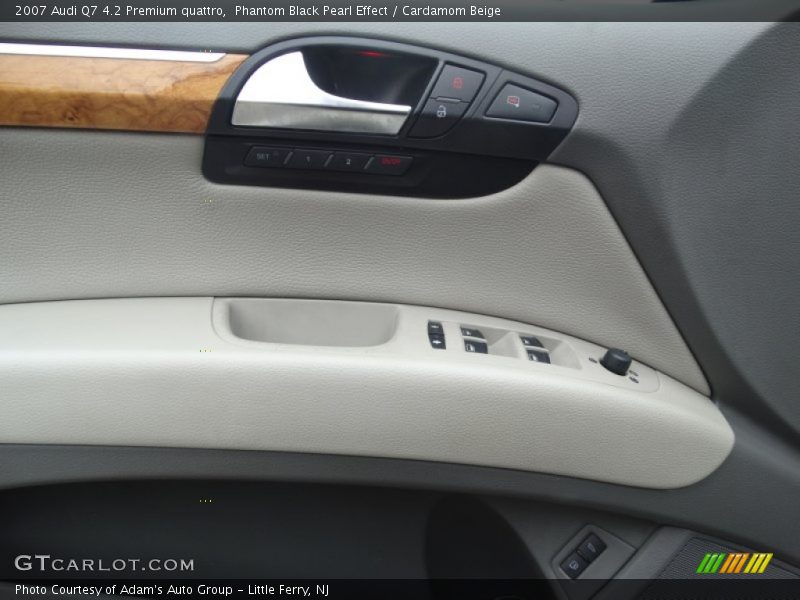 Phantom Black Pearl Effect / Cardamom Beige 2007 Audi Q7 4.2 Premium quattro