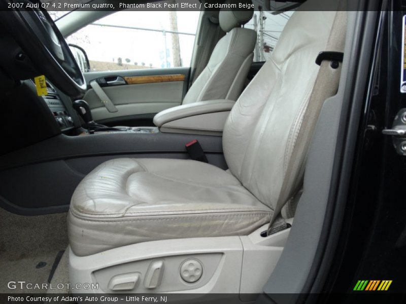 Phantom Black Pearl Effect / Cardamom Beige 2007 Audi Q7 4.2 Premium quattro