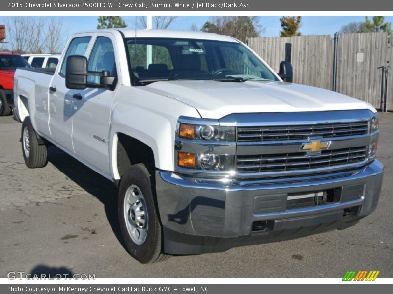 Front 3/4 View of 2015 Silverado 2500HD WT Crew Cab
