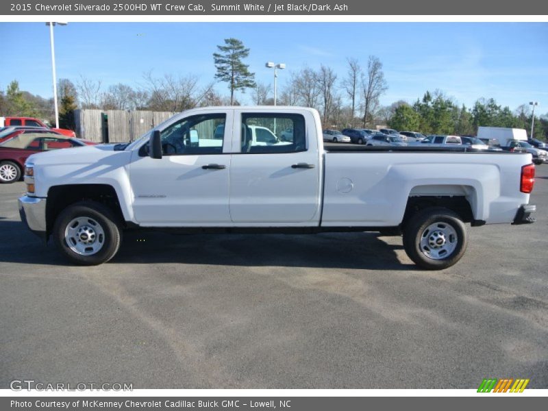 Summit White / Jet Black/Dark Ash 2015 Chevrolet Silverado 2500HD WT Crew Cab