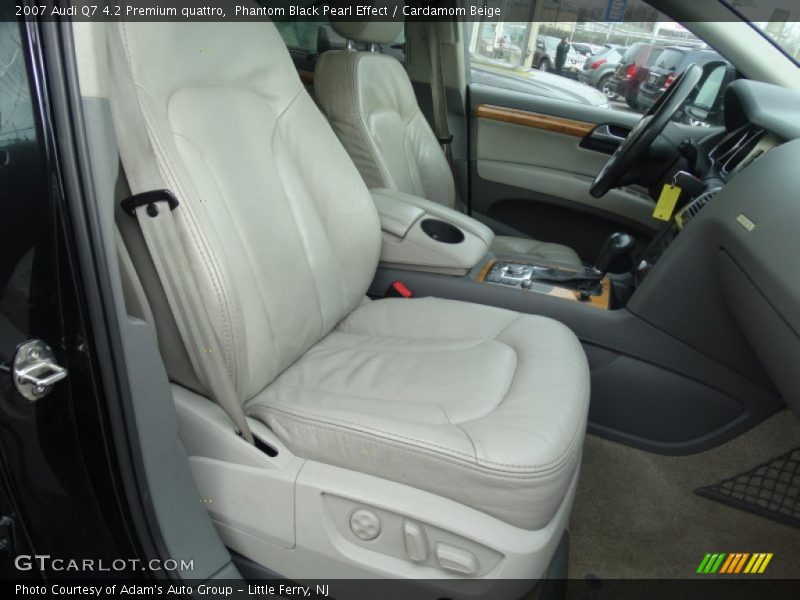 Phantom Black Pearl Effect / Cardamom Beige 2007 Audi Q7 4.2 Premium quattro