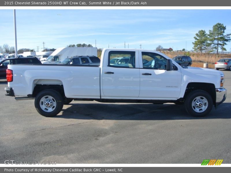 Summit White / Jet Black/Dark Ash 2015 Chevrolet Silverado 2500HD WT Crew Cab