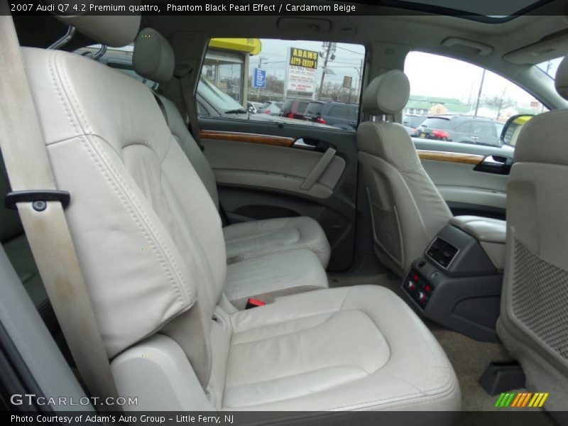 Phantom Black Pearl Effect / Cardamom Beige 2007 Audi Q7 4.2 Premium quattro