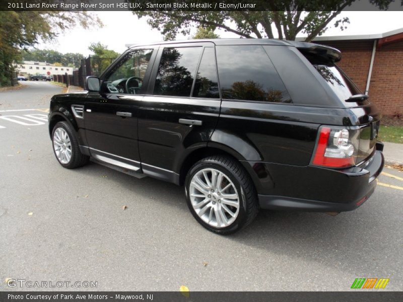 Santorini Black Metallic / Ebony/Lunar 2011 Land Rover Range Rover Sport HSE LUX