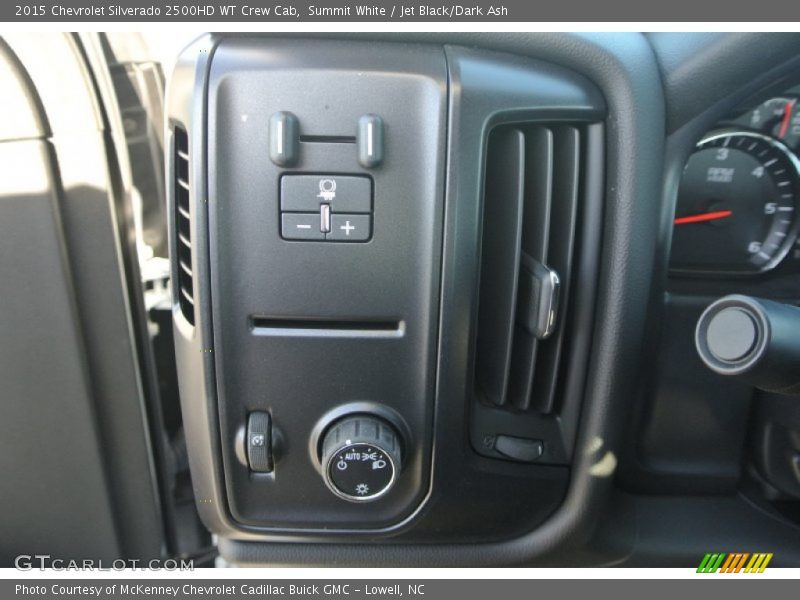 Summit White / Jet Black/Dark Ash 2015 Chevrolet Silverado 2500HD WT Crew Cab