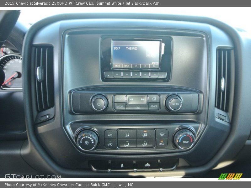 Summit White / Jet Black/Dark Ash 2015 Chevrolet Silverado 2500HD WT Crew Cab