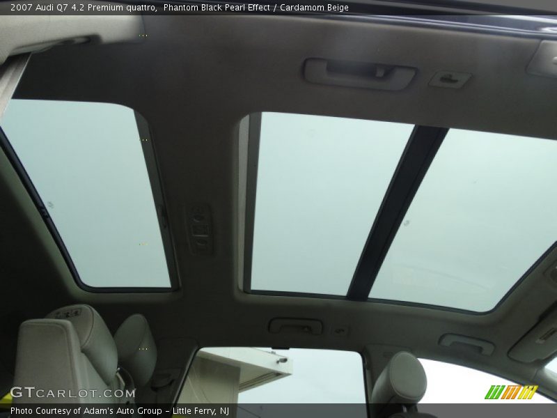 Phantom Black Pearl Effect / Cardamom Beige 2007 Audi Q7 4.2 Premium quattro