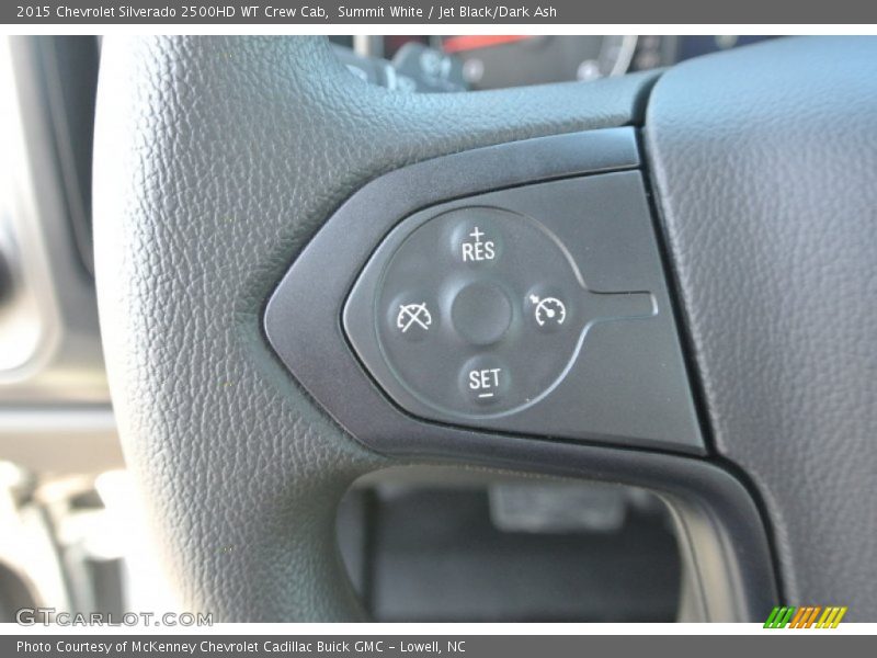 Summit White / Jet Black/Dark Ash 2015 Chevrolet Silverado 2500HD WT Crew Cab