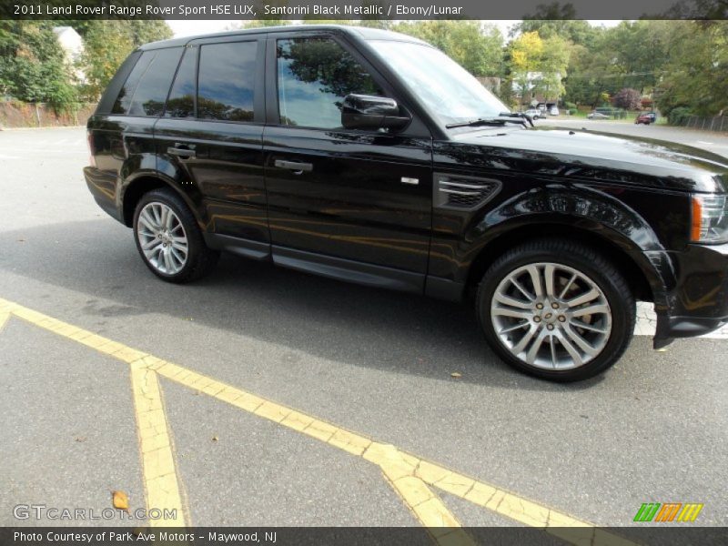 Santorini Black Metallic / Ebony/Lunar 2011 Land Rover Range Rover Sport HSE LUX