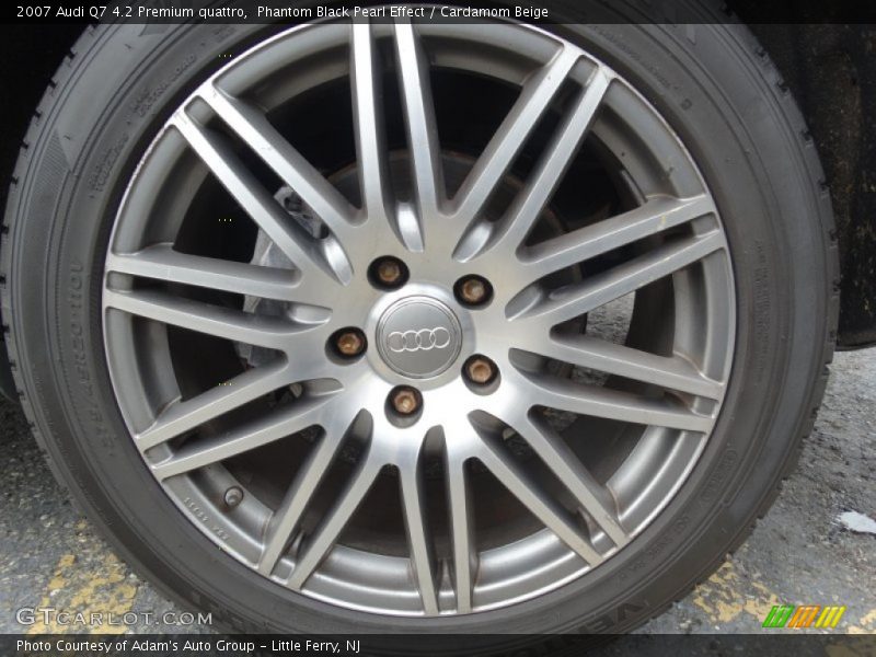 Phantom Black Pearl Effect / Cardamom Beige 2007 Audi Q7 4.2 Premium quattro