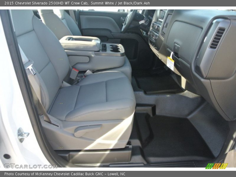Summit White / Jet Black/Dark Ash 2015 Chevrolet Silverado 2500HD WT Crew Cab