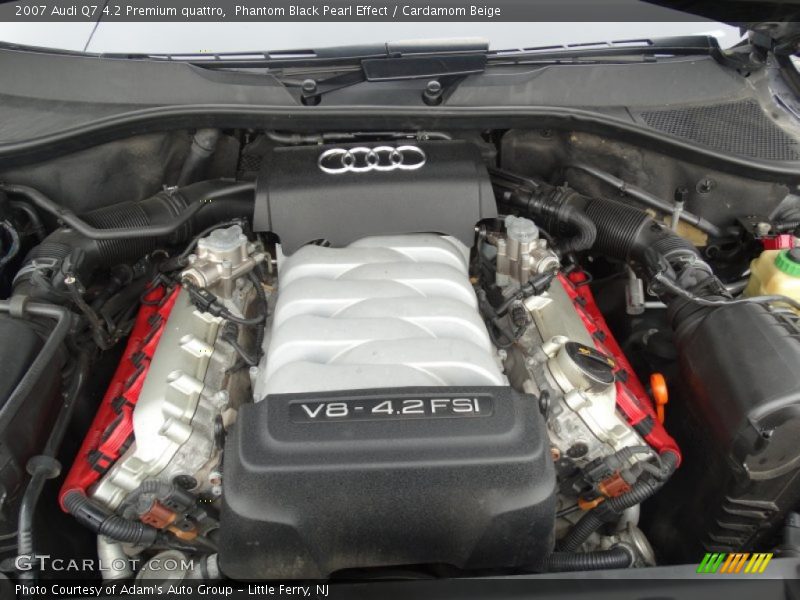 Phantom Black Pearl Effect / Cardamom Beige 2007 Audi Q7 4.2 Premium quattro