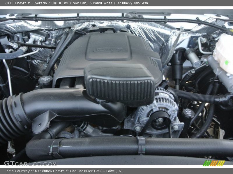 Summit White / Jet Black/Dark Ash 2015 Chevrolet Silverado 2500HD WT Crew Cab