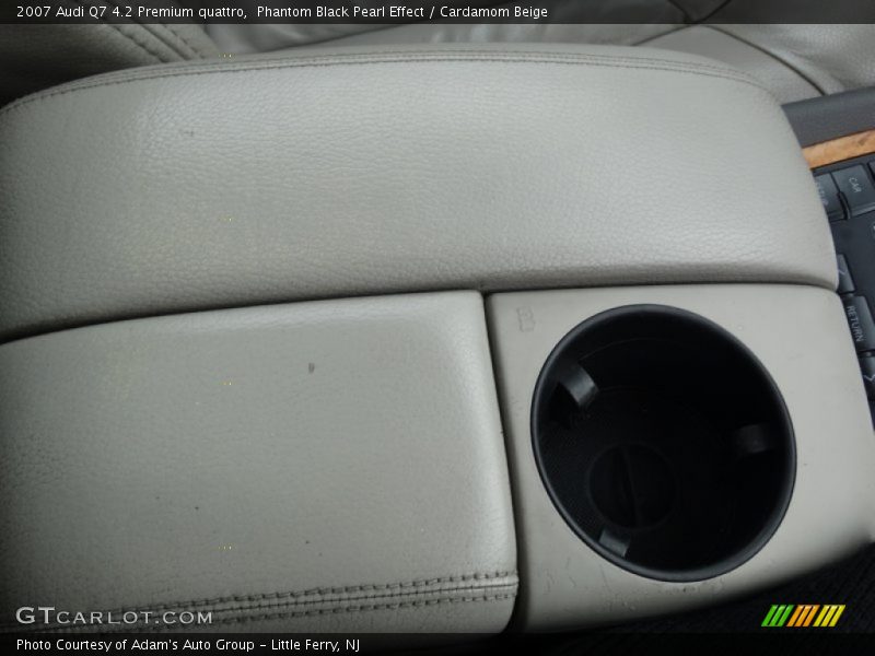 Phantom Black Pearl Effect / Cardamom Beige 2007 Audi Q7 4.2 Premium quattro