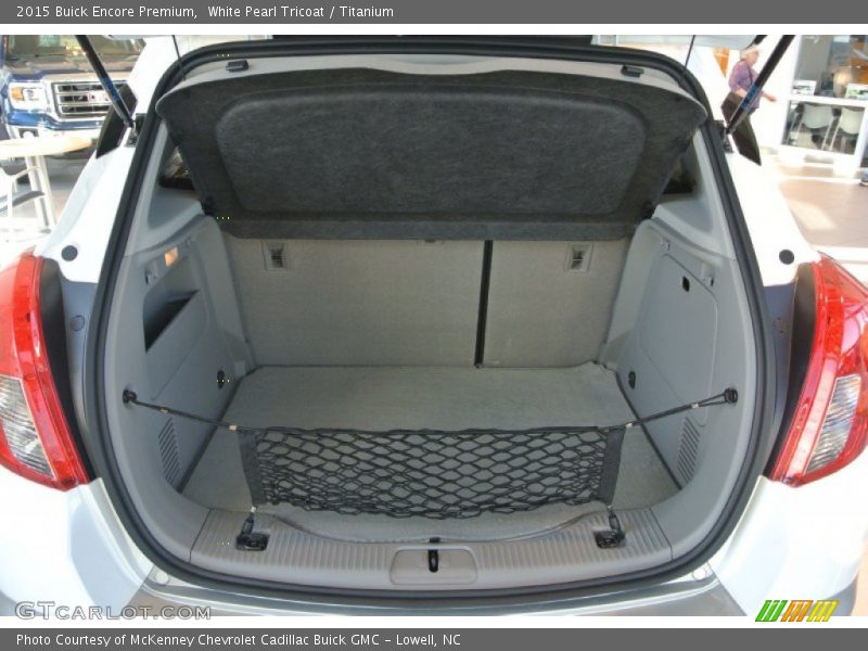 White Pearl Tricoat / Titanium 2015 Buick Encore Premium