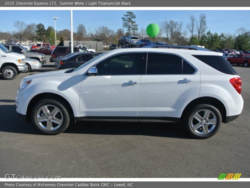 Summit White / Light Titanium/Jet Black 2015 Chevrolet Equinox LTZ
