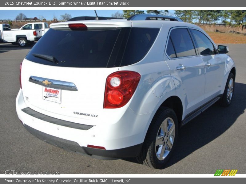 Summit White / Light Titanium/Jet Black 2015 Chevrolet Equinox LTZ