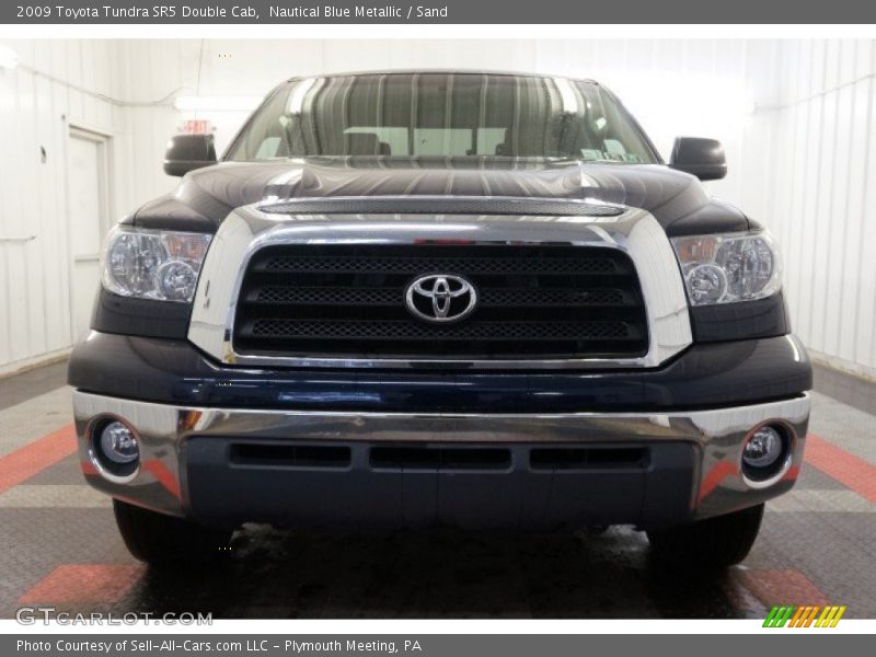 Nautical Blue Metallic / Sand 2009 Toyota Tundra SR5 Double Cab