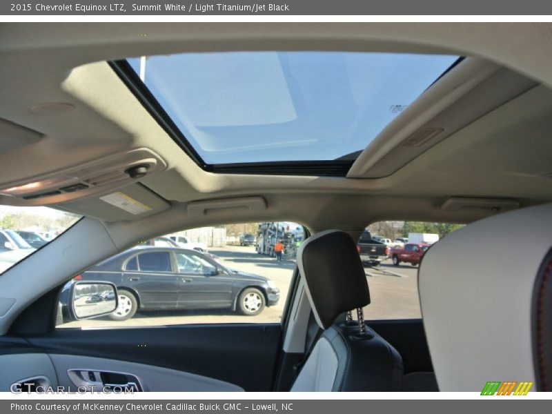 Summit White / Light Titanium/Jet Black 2015 Chevrolet Equinox LTZ