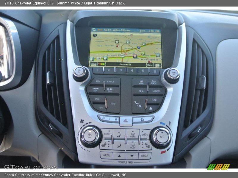 Summit White / Light Titanium/Jet Black 2015 Chevrolet Equinox LTZ