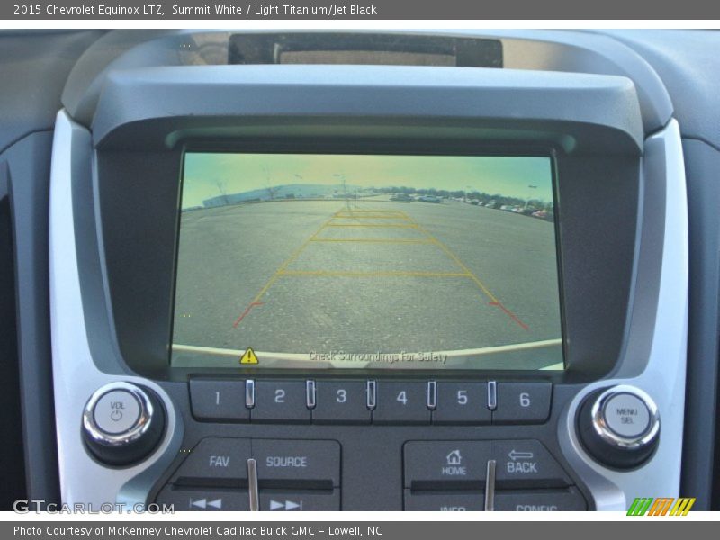 Summit White / Light Titanium/Jet Black 2015 Chevrolet Equinox LTZ