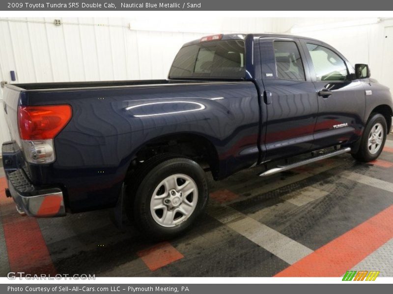Nautical Blue Metallic / Sand 2009 Toyota Tundra SR5 Double Cab