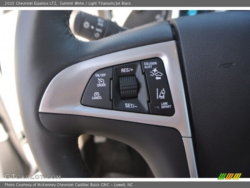 Summit White / Light Titanium/Jet Black 2015 Chevrolet Equinox LTZ