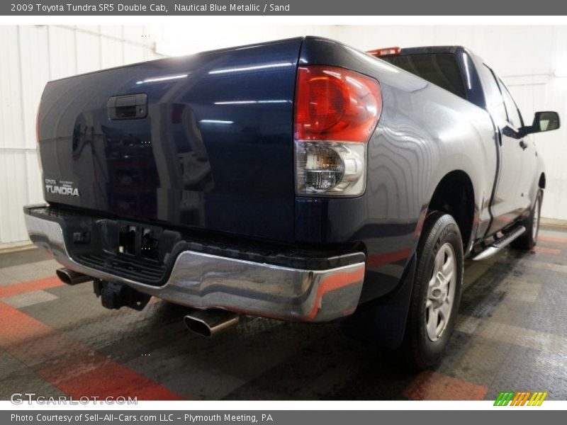 Nautical Blue Metallic / Sand 2009 Toyota Tundra SR5 Double Cab