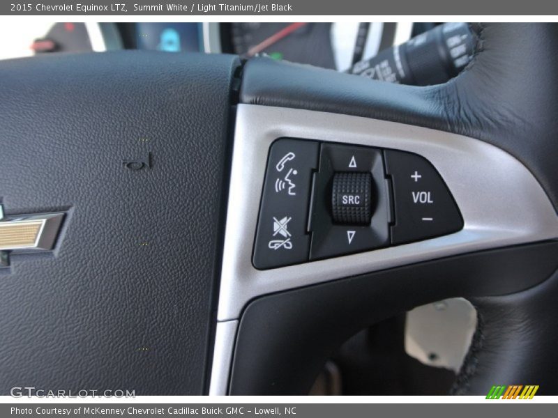 Summit White / Light Titanium/Jet Black 2015 Chevrolet Equinox LTZ