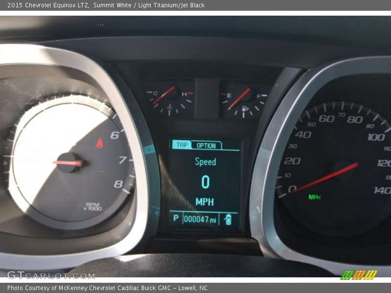 Summit White / Light Titanium/Jet Black 2015 Chevrolet Equinox LTZ