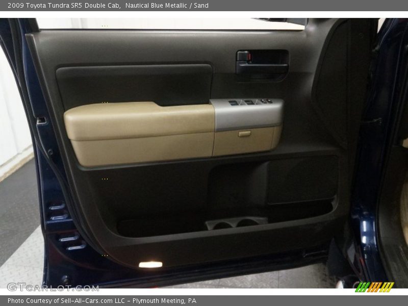 Nautical Blue Metallic / Sand 2009 Toyota Tundra SR5 Double Cab